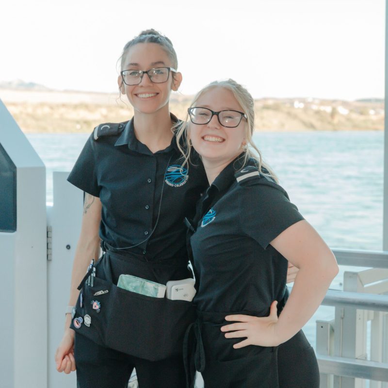 Elizabeth Hudy standing next to a body of water