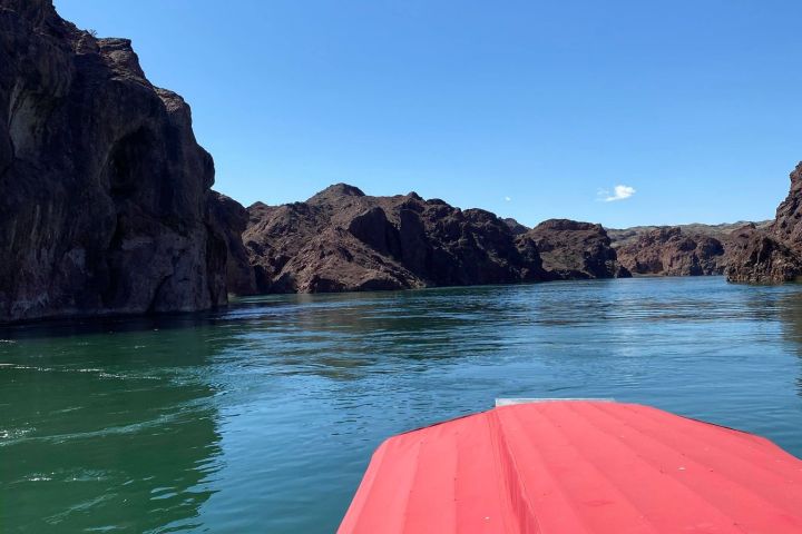 a body of water with a boat