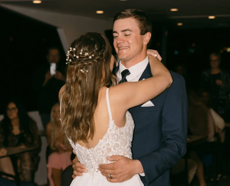 DSC04797 a bride and groom dancing together