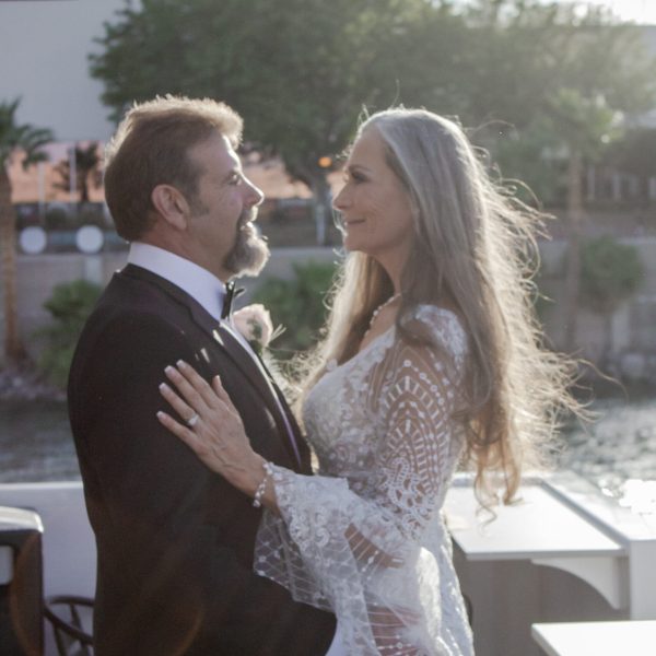 a person wearing a suit and tie