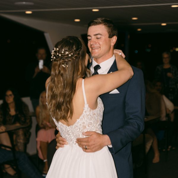 a person standing posing for the camera