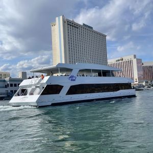 a large ship in a body of water