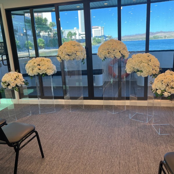 a chair sitting in front of a window