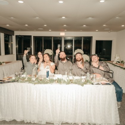 a group of people in a room